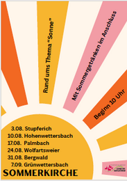 Quelle: Ev. Gemeinden der Region Bergdörfer Karlsruhe Sommerkirche 2025